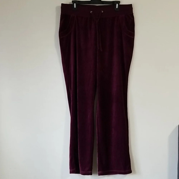 Monroe and Main burgundy pants size XL - Picture 2 of 6